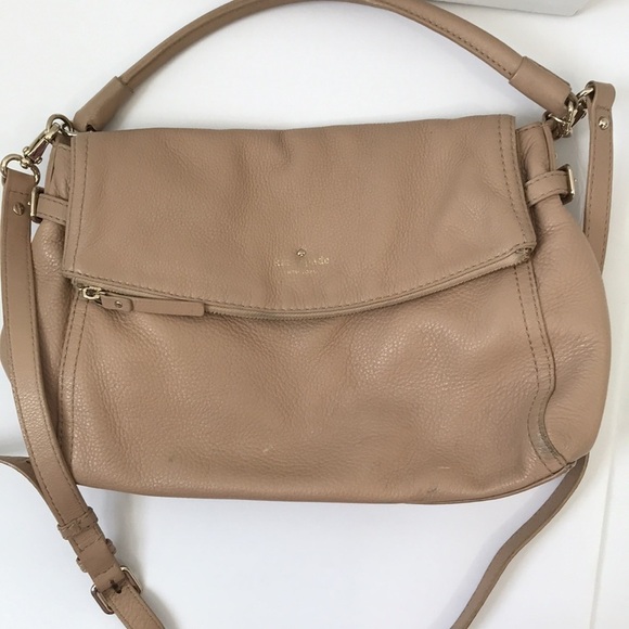 KATE SPADE Cobble Stone Little Minka Cream Shoulder Bag - Picture 3 of 12